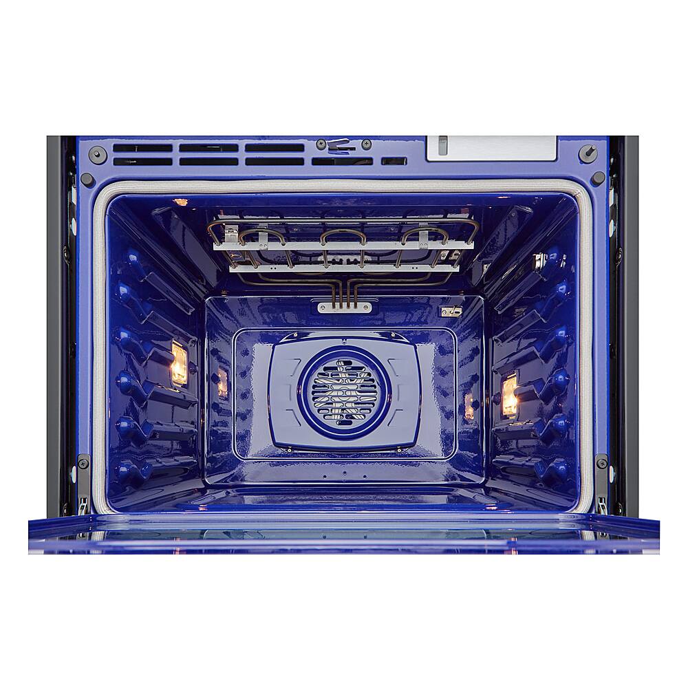 Alt View 17. LG - STUDIO 30" Smart Built-In Single Electric Convection Wall Oven with Air Fry - Stainless Steel.