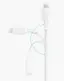 Alt View 12. Anker - PowerDrive 2 Elite 24W Vehicle Charger with Lightening Connector - White.