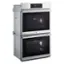 Alt View 11. LG - STUDIO 30" Built-In Electric Convection Double Wall Oven with Air Fry and Sous Vide - PrintProof Stainless Steel.