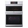 LG - STUDIO 30" Smart Built-In Electric Convection Combination Wall Oven with Microwave and Sous Vide - Stainless Steel