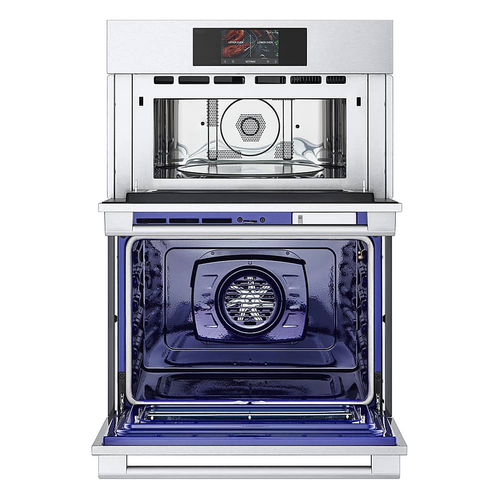 Alt View 16. LG - STUDIO 30" Smart Built-In Electric Convection Combination Wall Oven with Microwave and Sous Vide - Stainless steel.