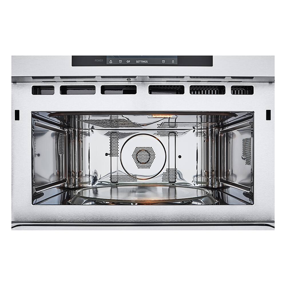 Alt View 24. LG - STUDIO 30" Smart Built-In Electric Convection Combination Wall Oven with Microwave and Sous Vide - Stainless steel.
