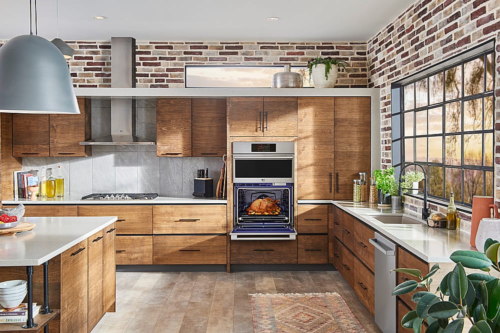 Alt View 27. LG - STUDIO 30" Smart Built-In Electric Convection Combination Wall Oven with Microwave and Sous Vide - Stainless steel.