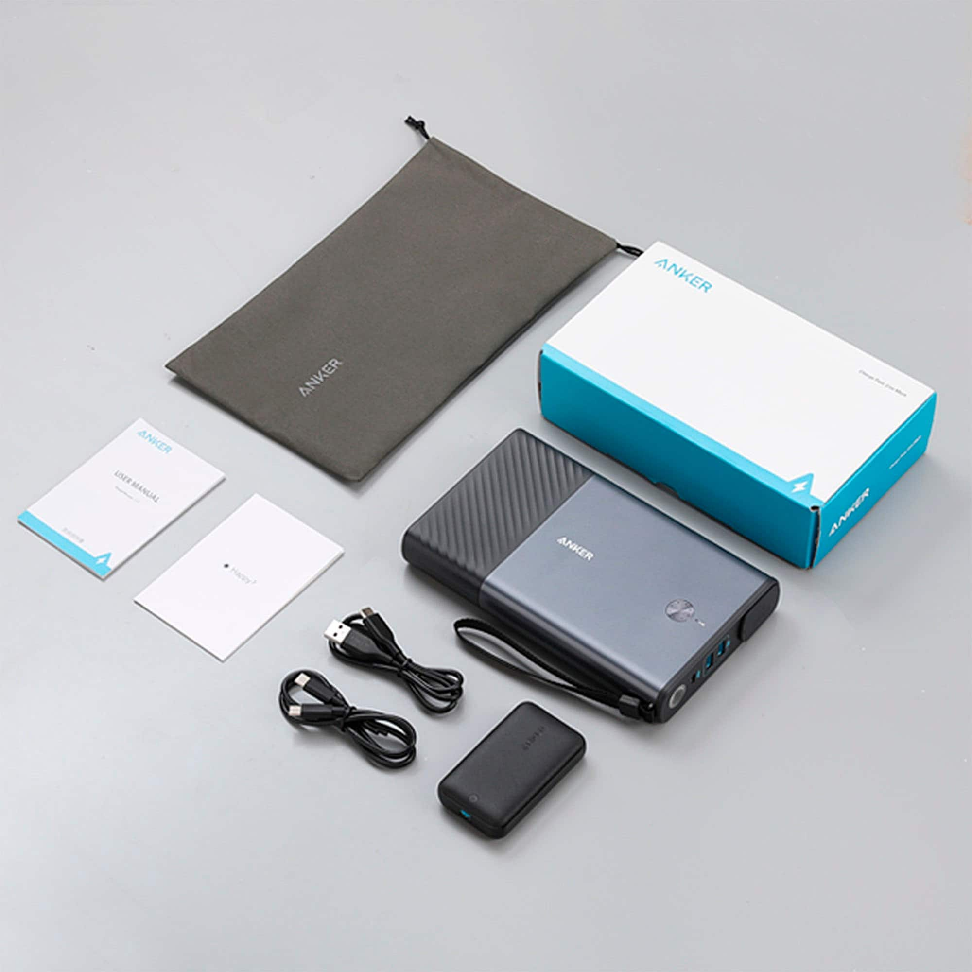 国産再入荷ANKER ANKER POWERHOUSE 100 GRAY スマホアクセサリー