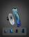 Alt View 12. Anker - Magnetic Car Mount for iPhone 13 & 12 - Black + White.