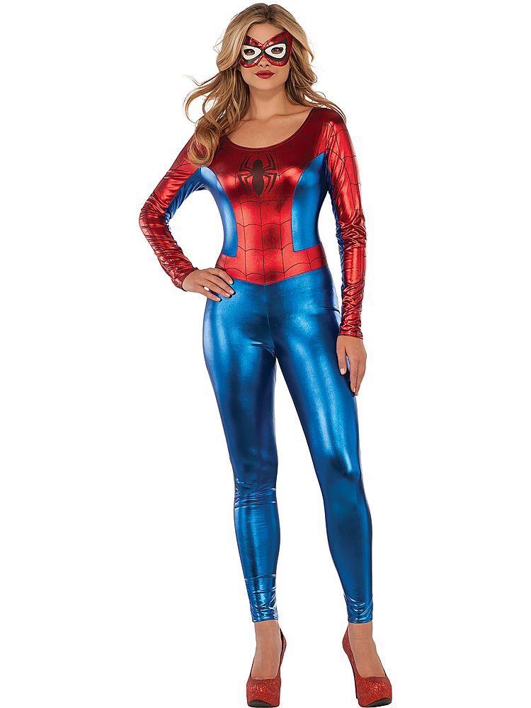 Rubie’s - Spider-Girl Catsuit Costume for Adults - Multi