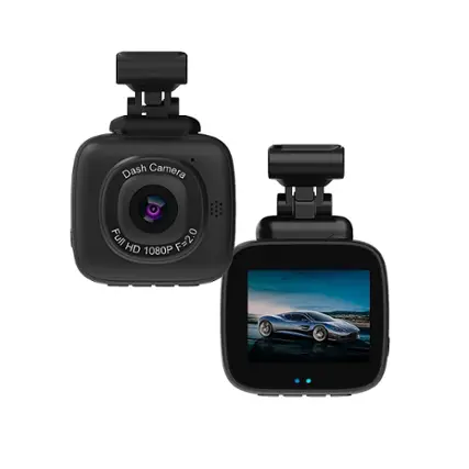 Front. myGEKOgear - Orbit 500 1080p HD Dash Cam with Built in WiFi.
