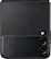 Alt View 15. Samsung - Geek Squad Certified Refurbished Galaxy Z Flip3 5G 256GB (Unlocked) - Phantom Black.
