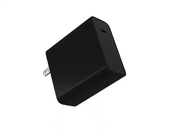 Front. Einova - Eggtronic 100W Universal Laptop Charger - Black.