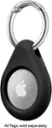 Left. Insignia™ - Key Ring Case for Apple AirTag (2-Pack) - Black.