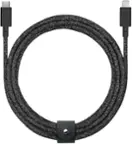 Front. Native Union - BELT CABLE 10 Foot Fast Charging USB-C TO LIGHTNING - Cosmos.