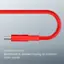 Alt View 14. Beats - 5' USB-C to USB-C Woven Cable - Rapid Red.