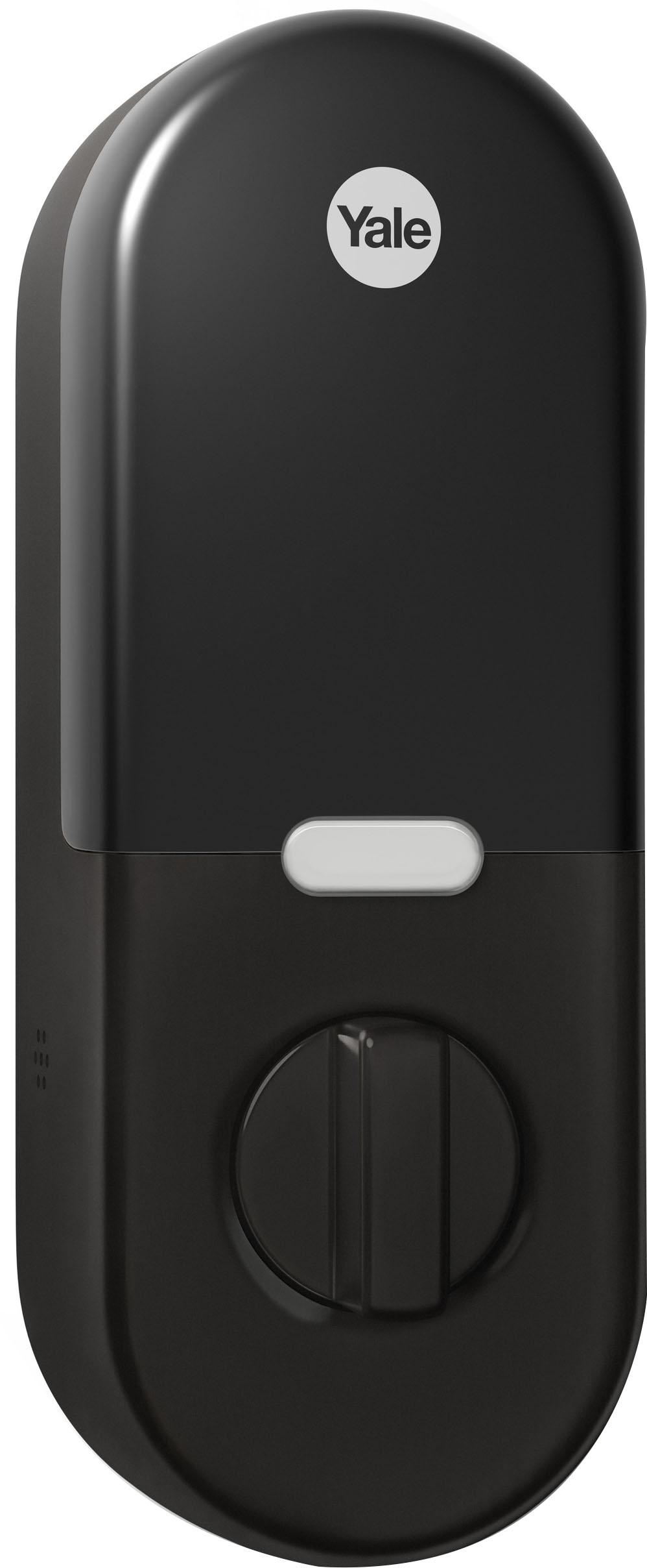 Angle View: Nest x Yale - Smart Lock Wi-Fi Replacement Deadbolt with App/Keypad/Voice assistant Access - Black Suede