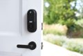 Left Zoom. Nest x Yale - Smart Lock with Nest Connect - Black Suede.