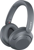 Sony - WH-XB910N Wireless Noise Cancelling Over-The-Ear Headphones - Gray - Front_Zoom