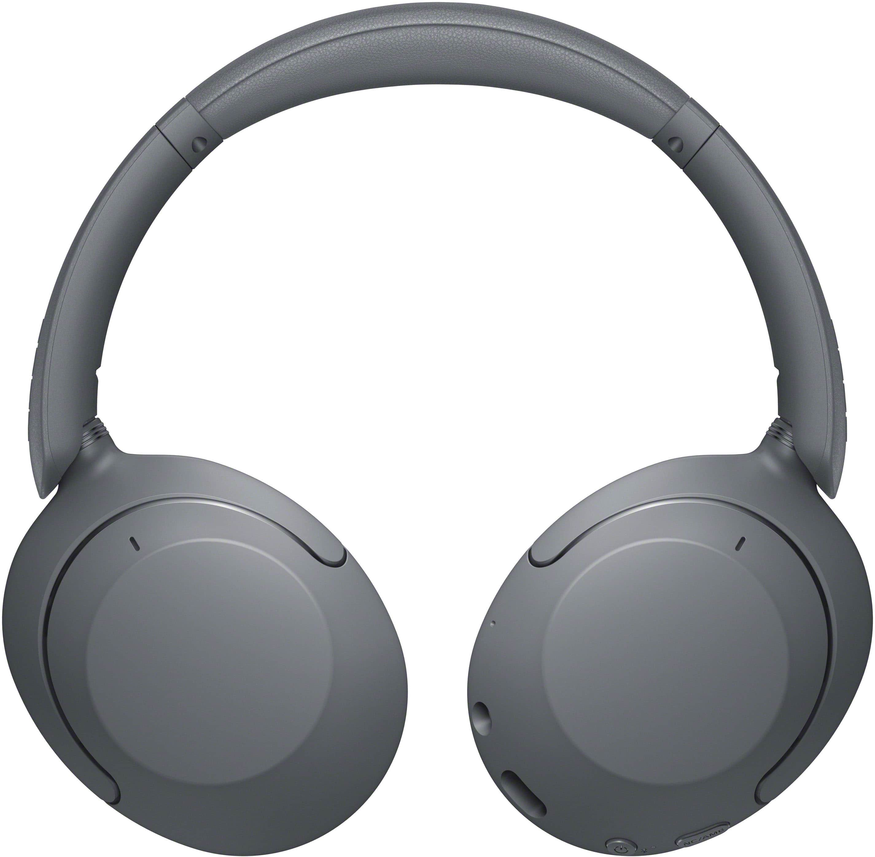 Sony WH XB910N Wireless Noise Cancelling Over The Ear Headphones Gray WHXB910N H Best Buy