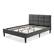 Angle Zoom. Serta - Rosie Full Upholstered Bed - Dark Gray.
