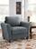 Alt View 11. Lifestyle Solutions - Wesley Microfiber chair in Dark Grey - Dark Grey.