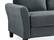 Alt View Zoom 12. Lifestyle Solutions - Wesley Microfiber chair in Dark Grey - Dark Gray.