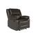 Left Zoom. Relax A Lounger - Parkland Faux Leather Recliner - Java.