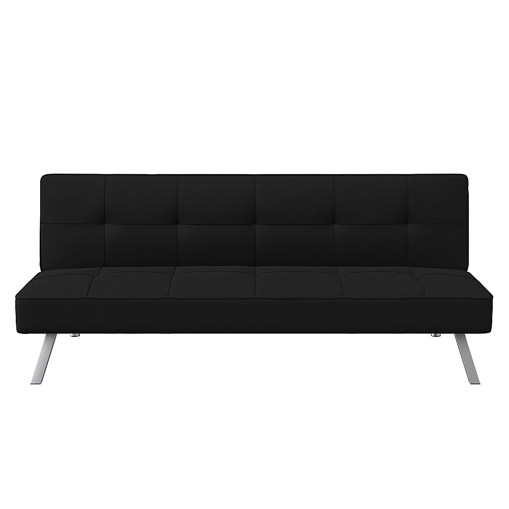 Angle View: Serta - Cali Convertible Sofa in - Black