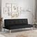 Alt View 11. Serta - Cali Convertible Sofa in Black - Black.