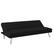 Alt View Zoom 15. Serta - Cali Convertible Sofa in Black - Black.