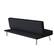 Alt View 17. Serta - Cali Convertible Sofa in Black - Black.
