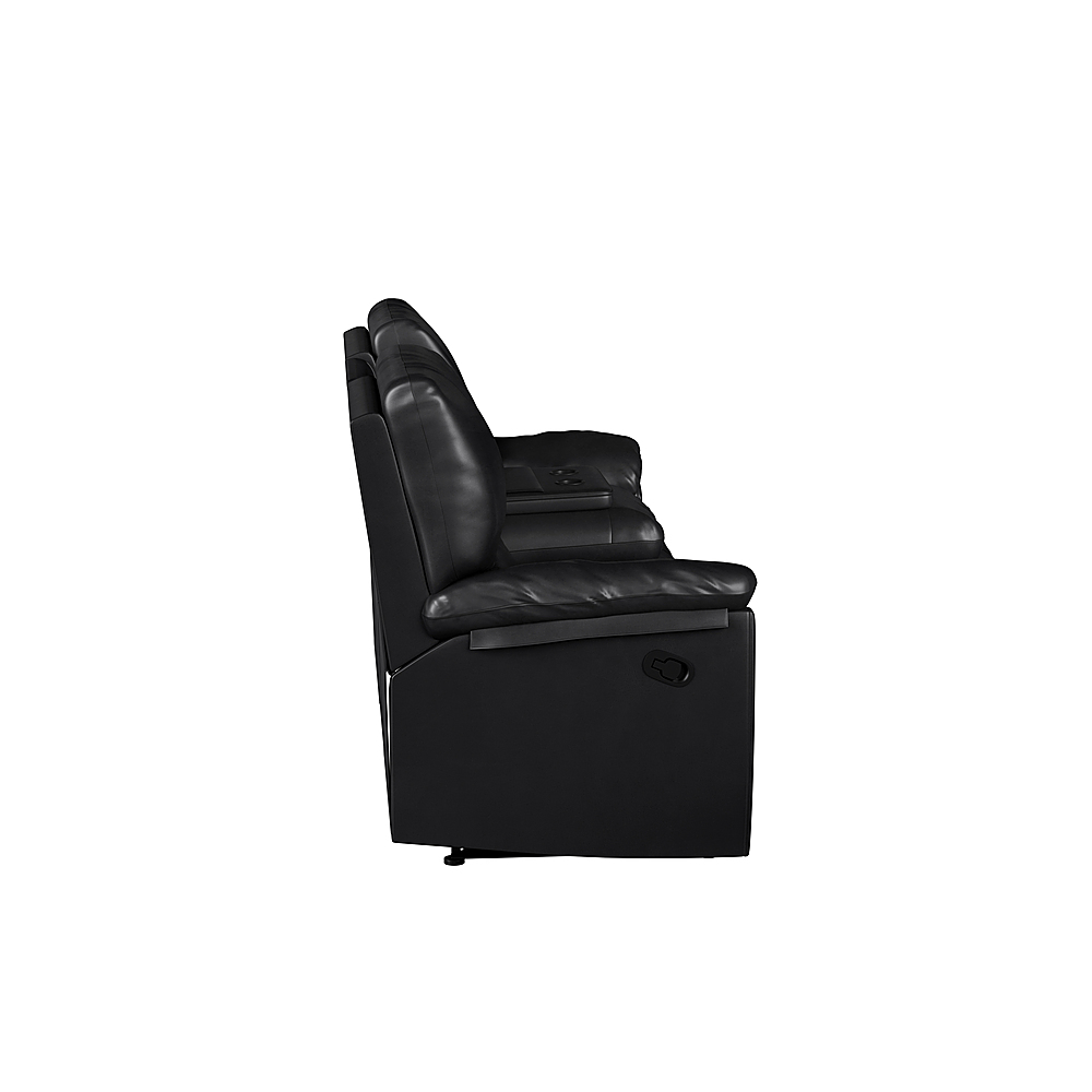 Best Buy: Relax A Lounger Klyf Reclining Sofa in Black CFT-3PC-RCL-SET