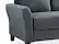 Alt View Zoom 13. Lifestyle Solutions - Wesley Microfiber Sofa in Grey - Dark Gray.