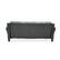 Alt View Zoom 12. Lifestyle Solutions - Hamburg Rolled Arm Sofa - Dark Gray.