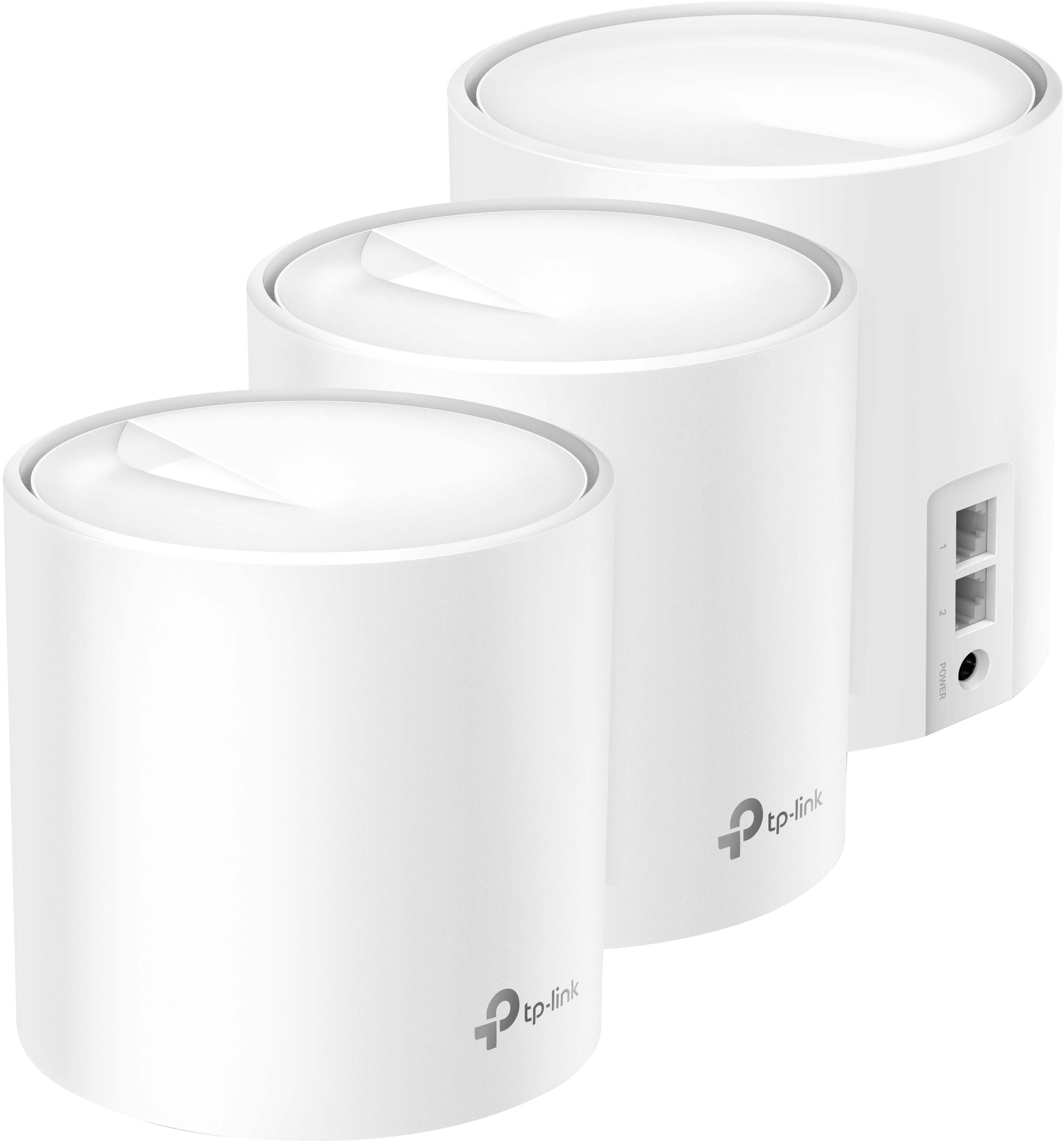 markt Ijdelheid Startpunt TP-Link Deco AX3000 (3-pack) Dual-Band Whole Home Mesh Wi-Fi 6 System,  Supports Gigabit Speeds White Deco AX3000 (3-pack) - Best Buy