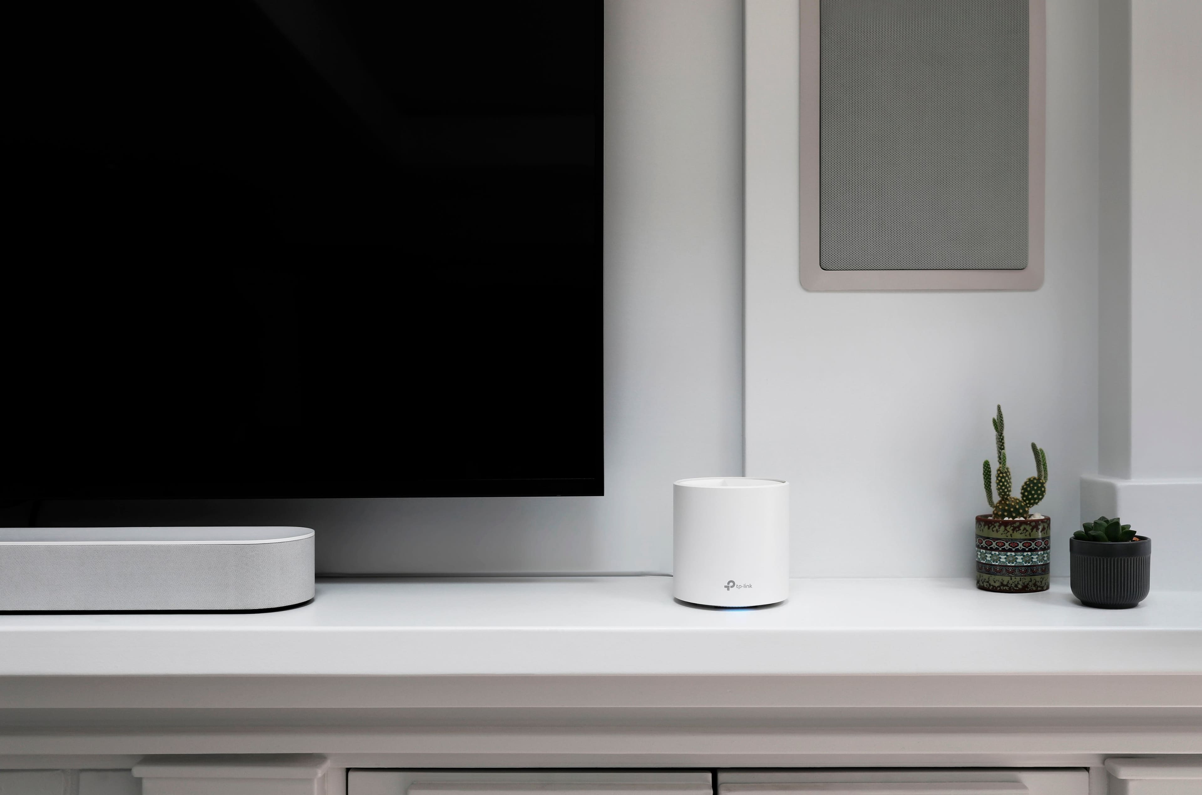 Alt View 17. TP-Link - Deco AX3000 (3-pack) Dual-Band Whole Home Mesh Wi-Fi 6 System, Supports Gigabit Speeds - White.