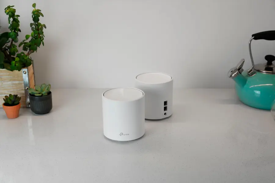 Alt View 18. TP-Link - Deco AX3000 (3-pack) Dual-Band Whole Home Mesh Wi-Fi 6 System, Supports Gigabit Speeds - White.