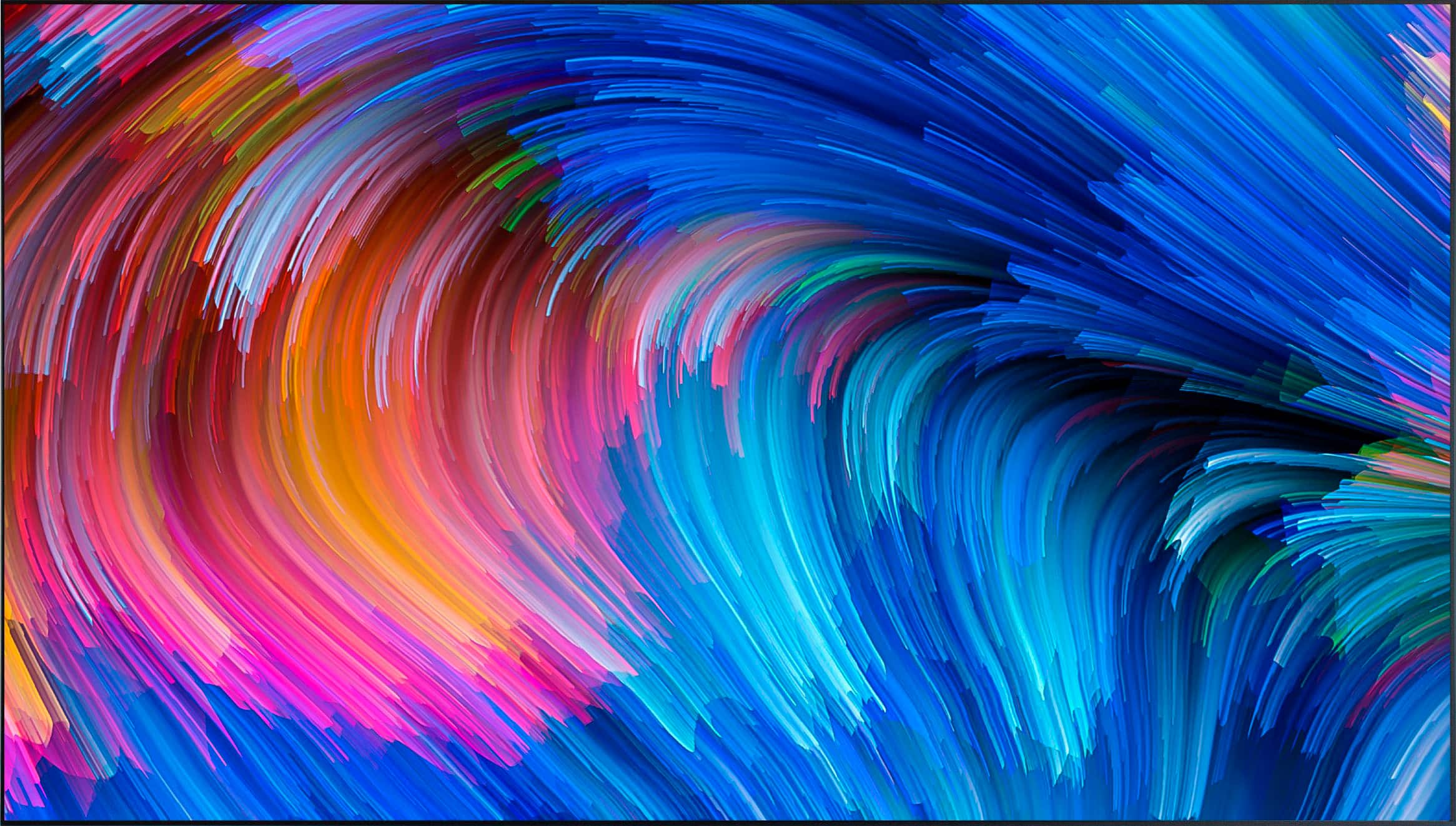 Epson - SilverFlex Ultra Ambient Light Rejecting Screen, 120-inch Ultra High-Definition for Ultra-Short Throw Projectors - Black - Front_Zoom