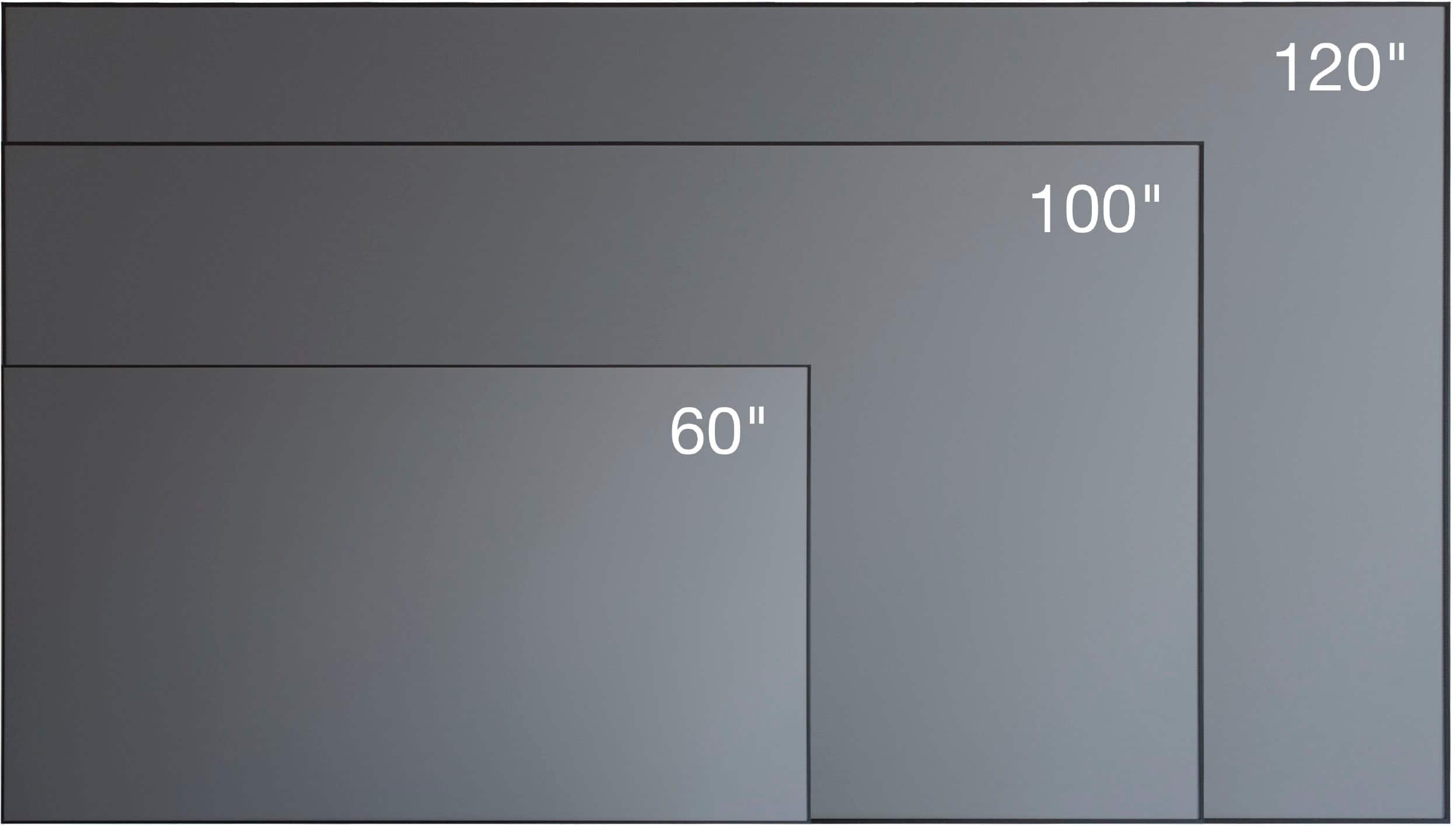 Alt View 12. Epson - SilverFlex Ultra Ambient Light Rejecting Screen, 100-inch Ultra High-Definition for Ultra-Short Throw Projectors - Black.