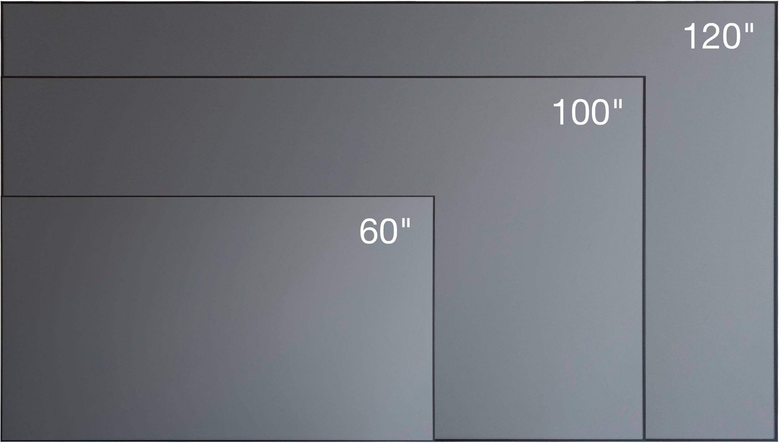 Alt View 12. Epson - SilverFlex Ultra Ambient Light Rejecting Screen, 100-inch Ultra High-Definition for Ultra-Short Throw Projectors - Black.