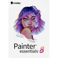 Corel - Painter Essentials 8 (1-User) - Windows, Mac OS [Digital] - Front_Zoom