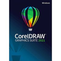 Corel - Draw Graphics Suite 2021 (1-User) - Windows [Digital] - Front_Zoom