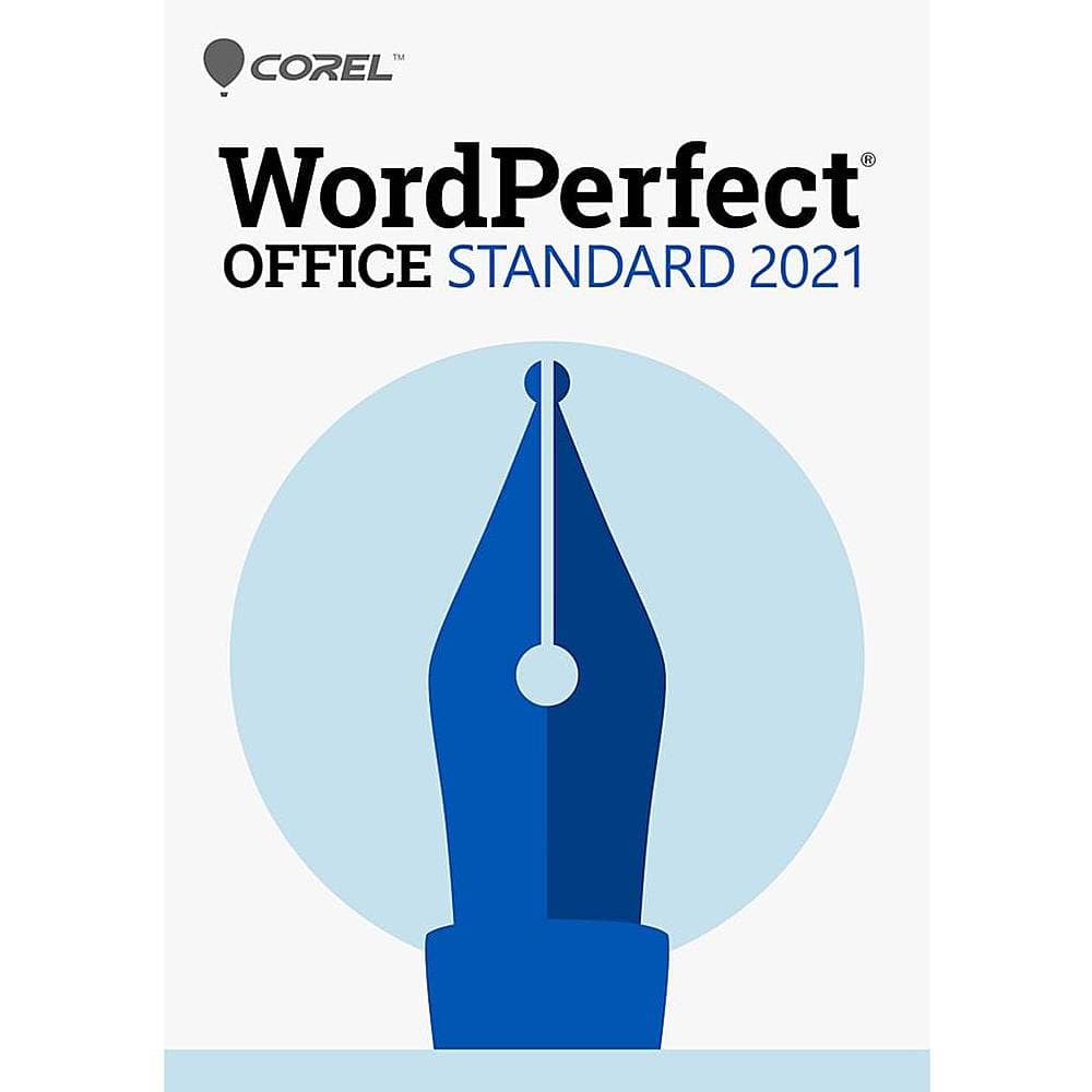 Front. Corel - WordPerfect Office Standard 2021 (1-User).