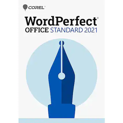 Front. Corel - WordPerfect Office Standard 2021 (1-User).