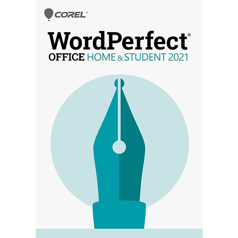 Front. Corel - WordPerfect Home & Student 2021 (1-User).