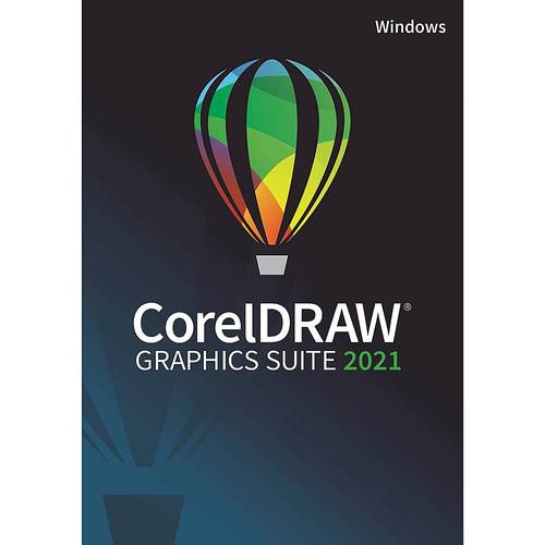 Corel - CorelDRAW Graphics Suite 2021 (1-User) (1-Year Subscription) [Digital]