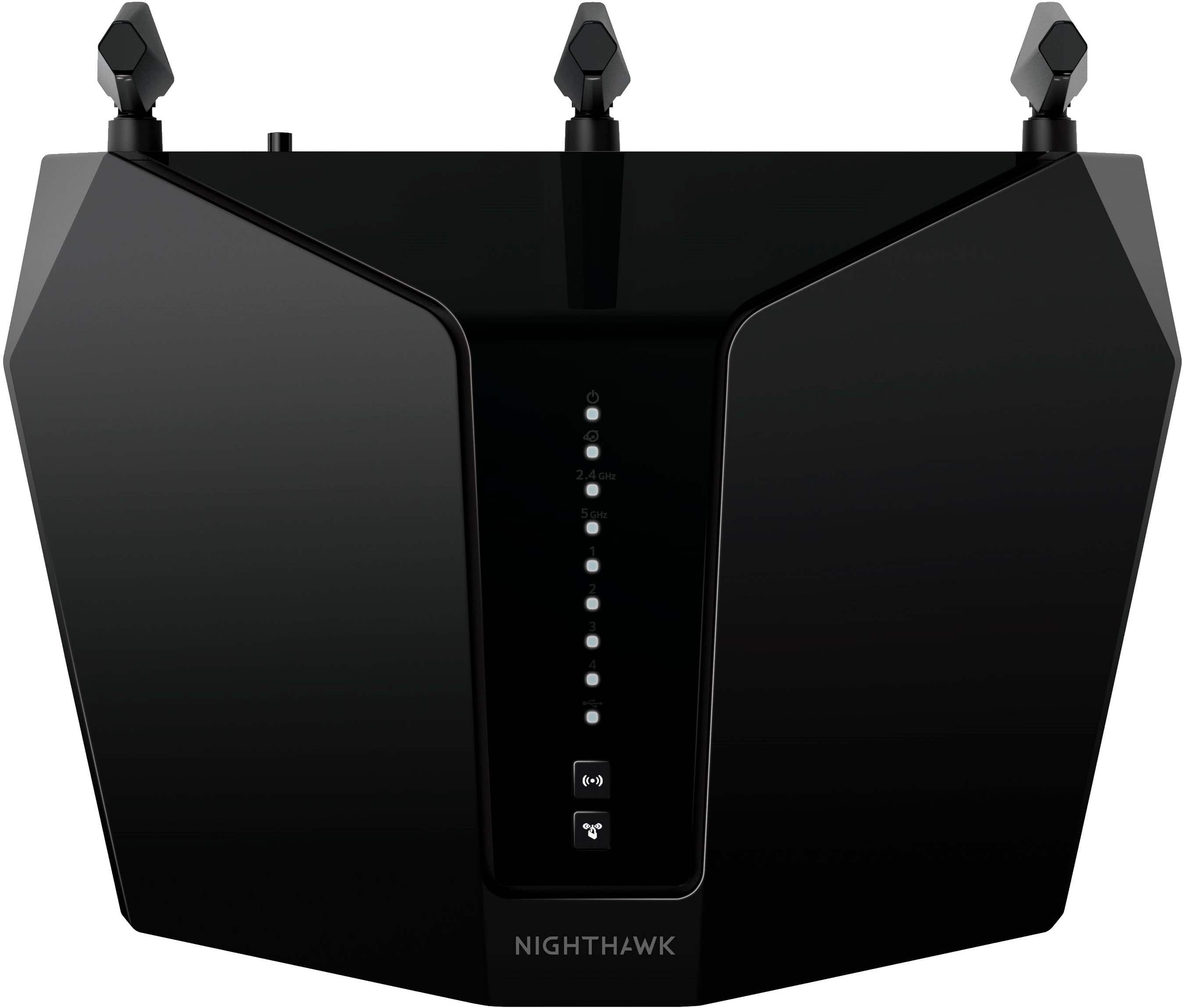 Alt View 11. NETGEAR - Nighthawk AX2400 Dual-Band Wi-Fi Router - Black.