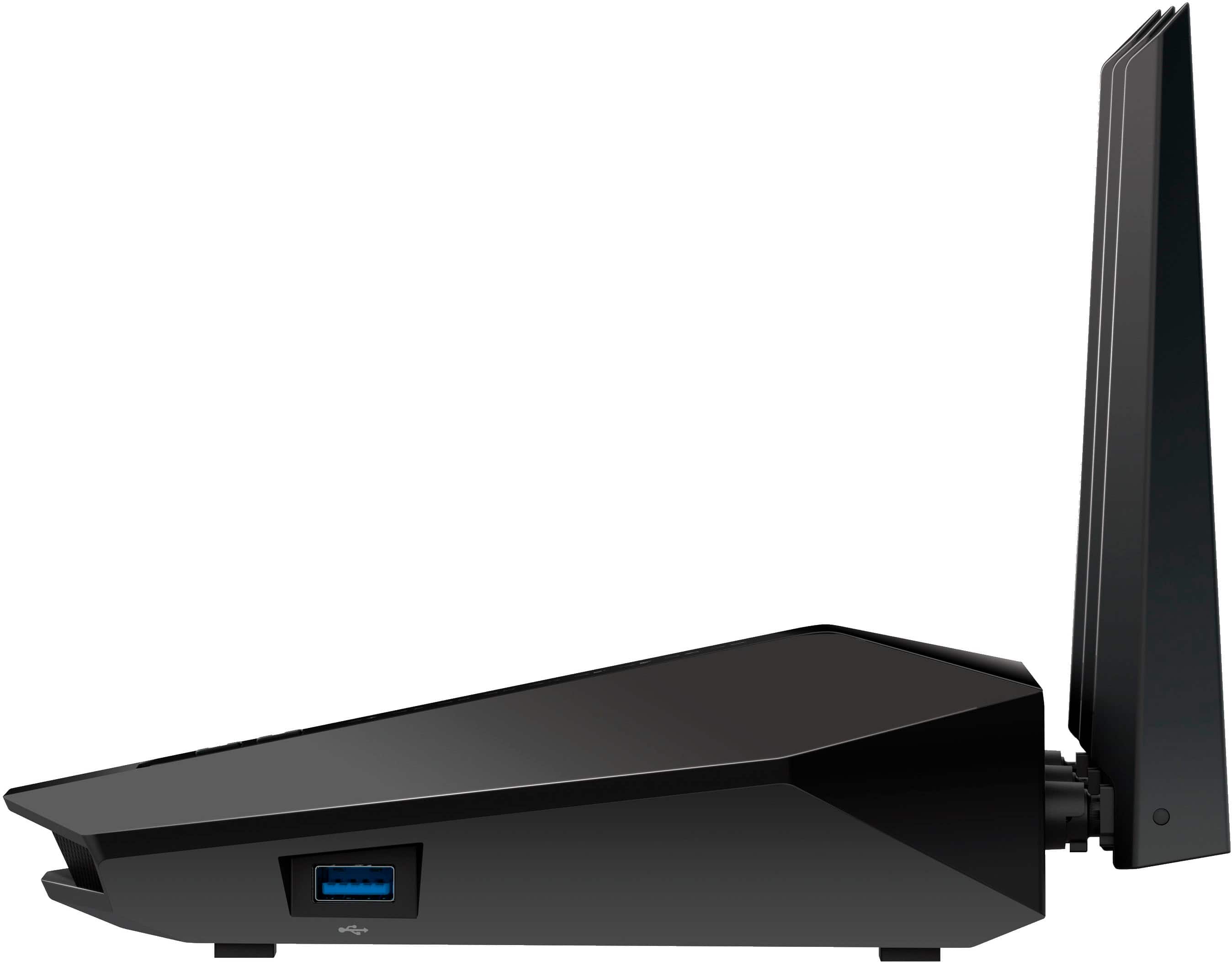 Alt View 12. NETGEAR - Nighthawk AX2400 Dual-Band Wi-Fi Router - Black.