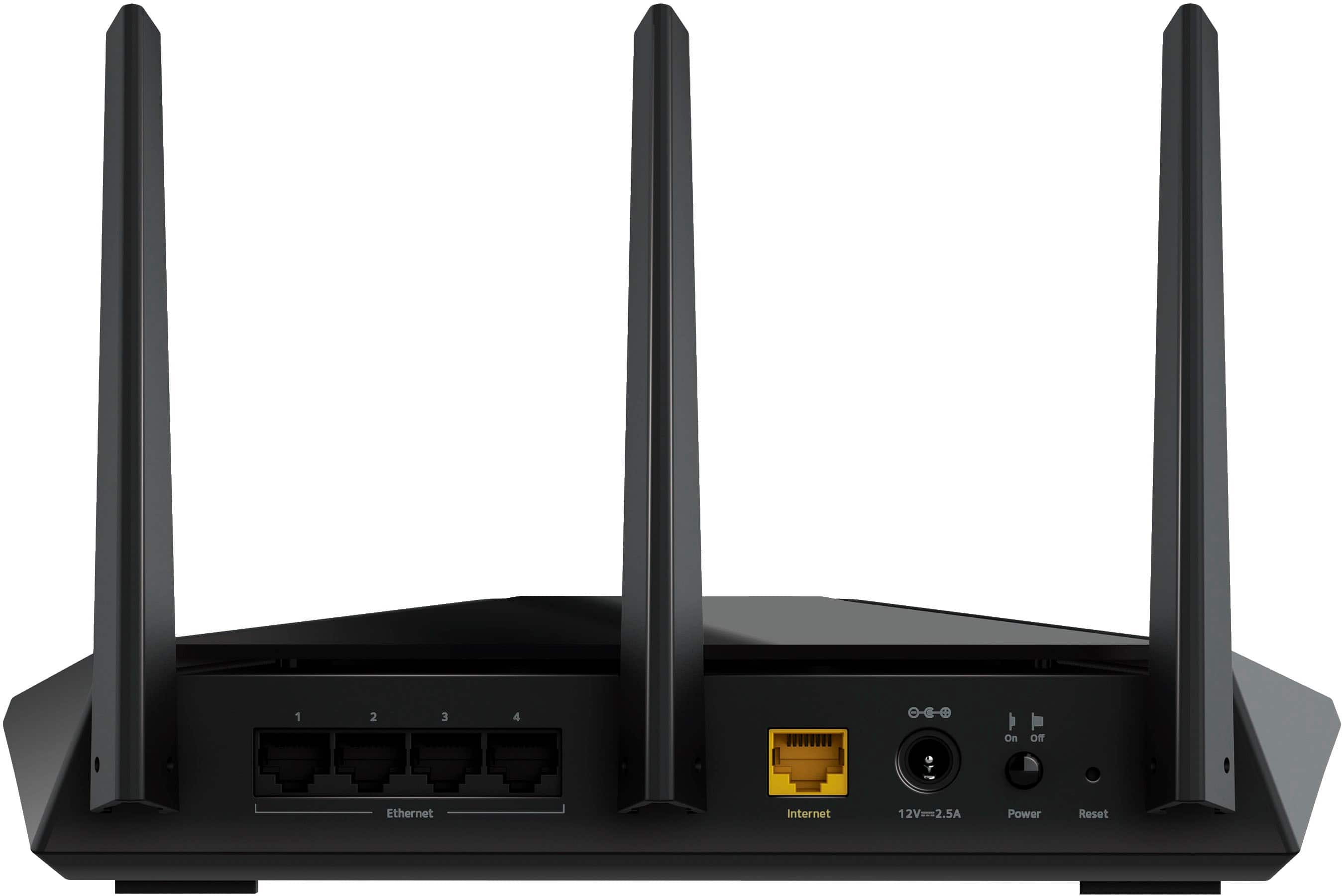 Alt View 13. NETGEAR - Nighthawk AX2400 Dual-Band Wi-Fi Router - Black.