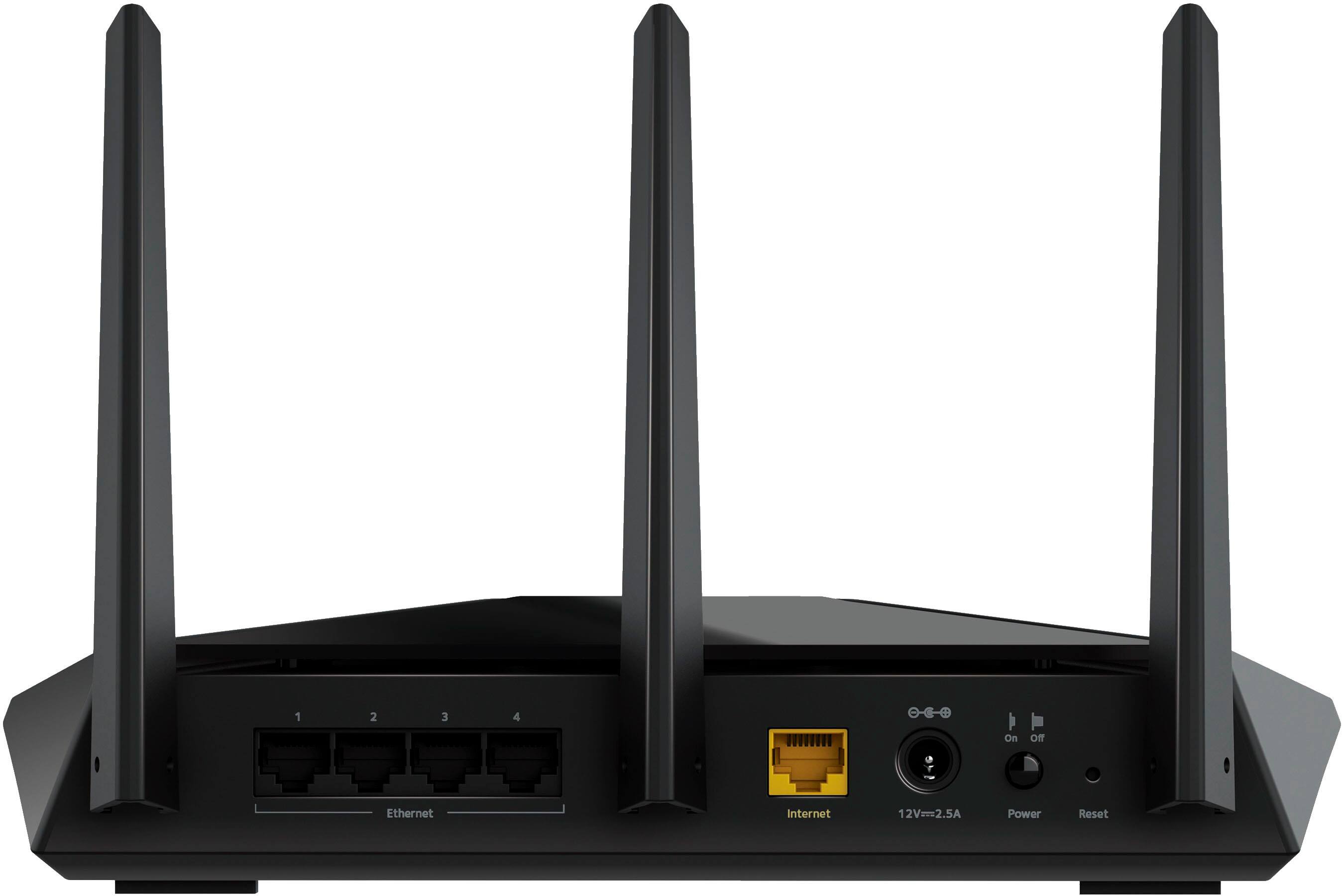 Alt View 13. NETGEAR - Nighthawk AX2400 Dual-Band Wi-Fi Router - Black.