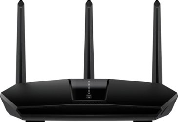 NETGEAR - Nighthawk AX2400 Dual-Band Wi-Fi Router - Black - Front_Zoom