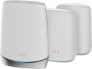 NETGEAR - Orbi AX3000 Tri-Band Mesh Wi-Fi System (3-pack) - White