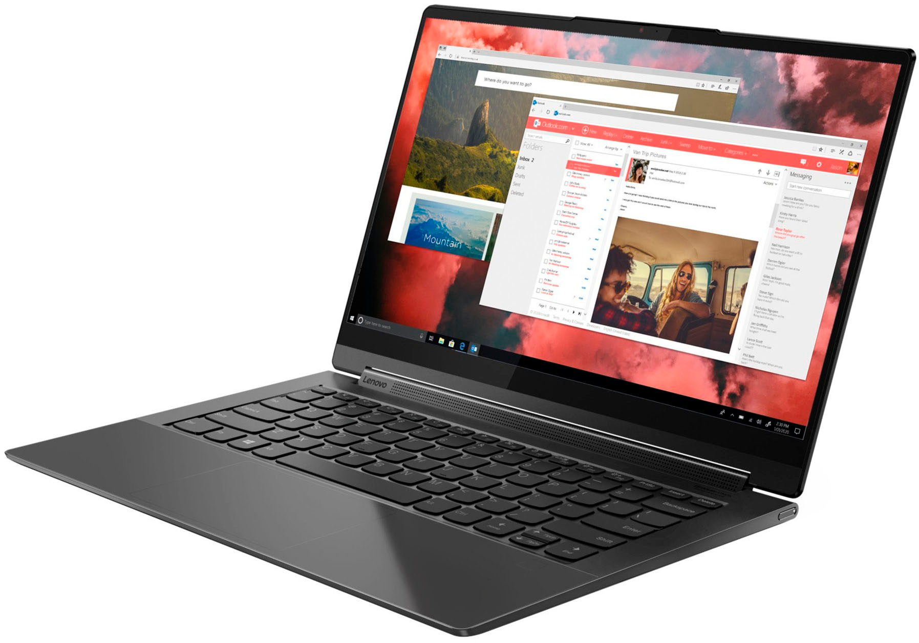 Lenovo Yoga 9i 14 2-In-1 14 4k Hdr Touch-Screen Laptop - Intel Evo ...